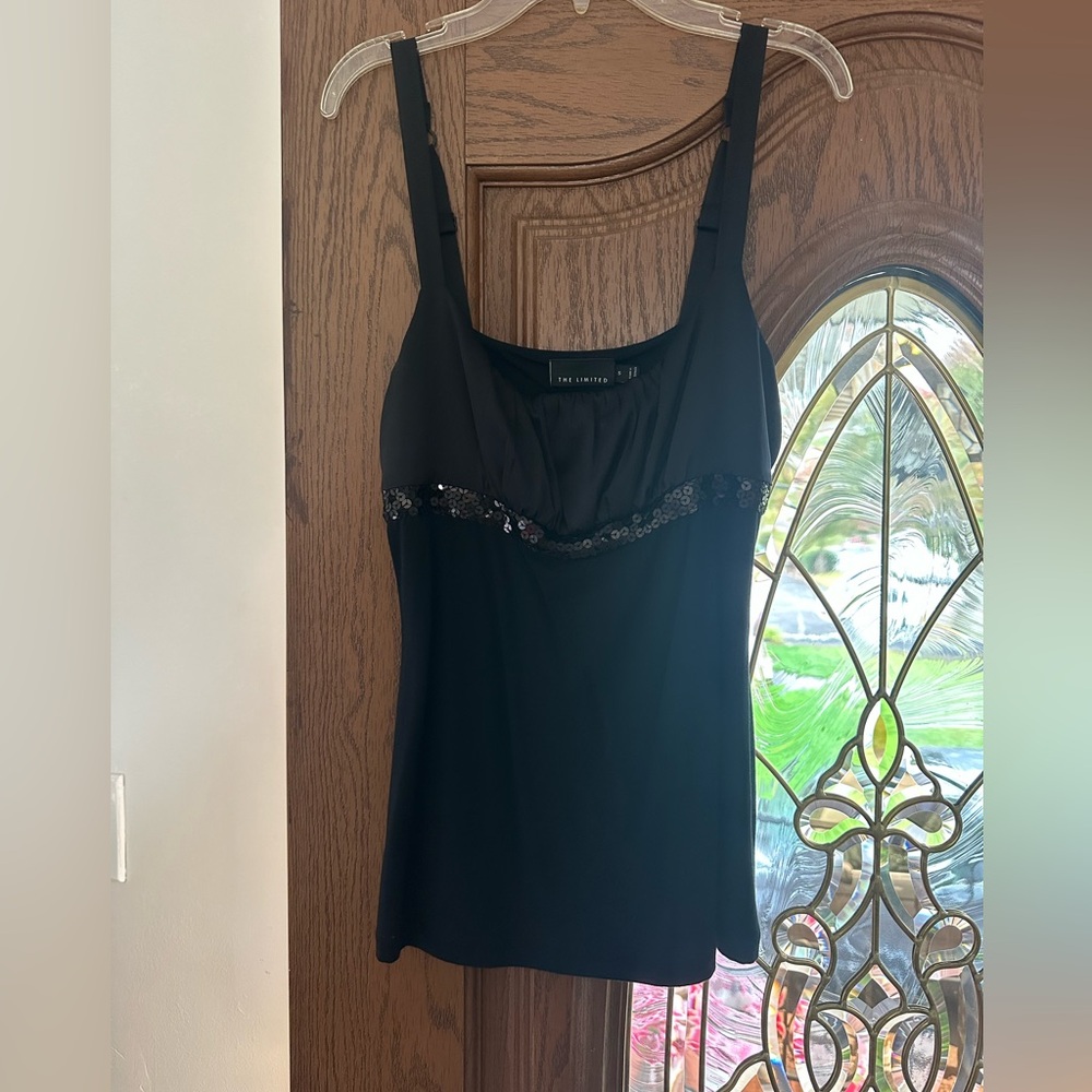 The Limited Sequin Lined Top